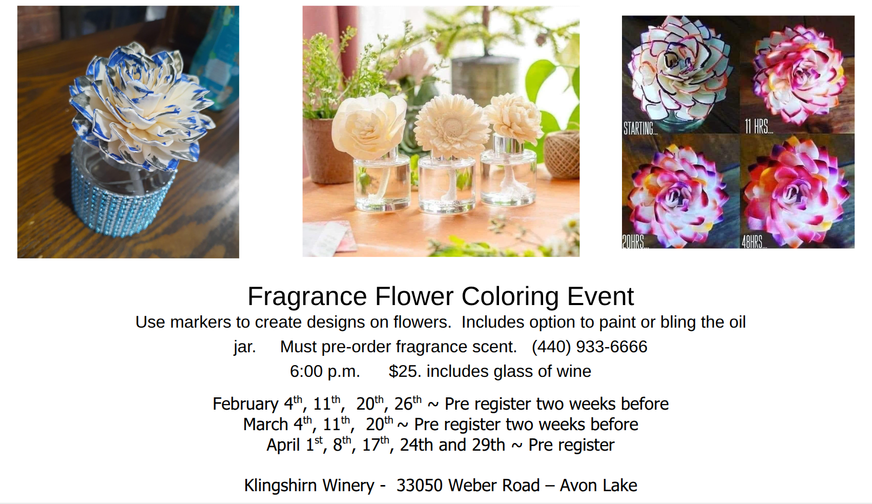 Collage image promoting the 2026 flower coloring