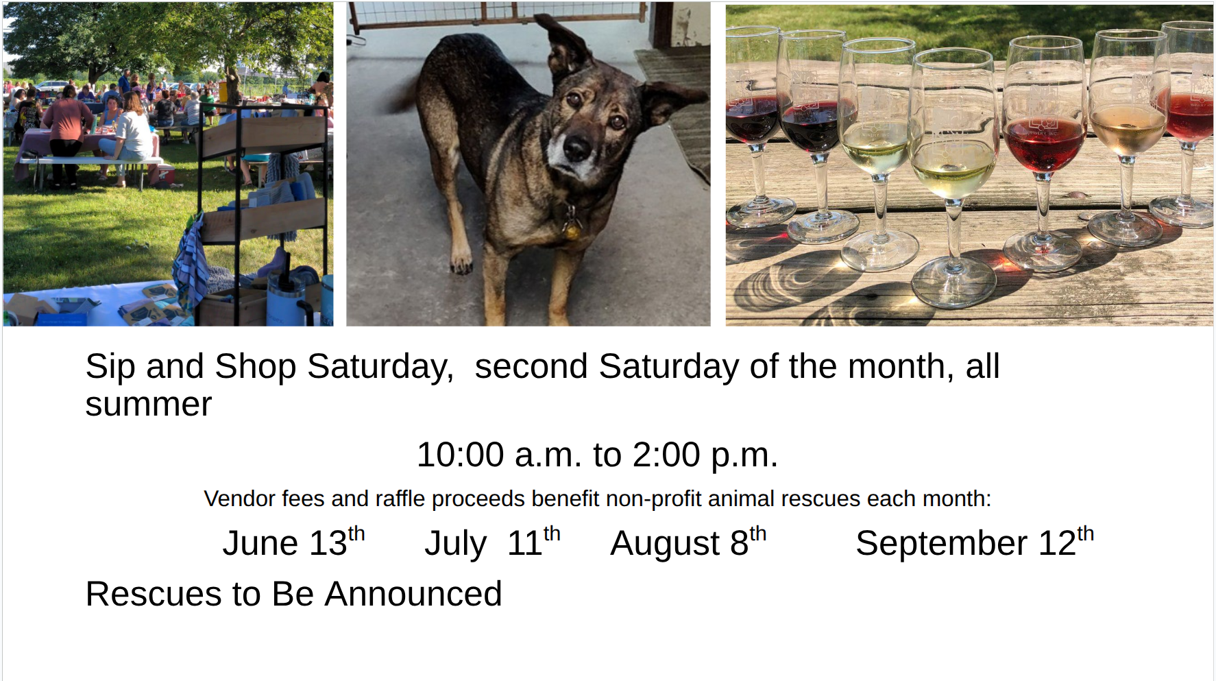 sip and shop event .