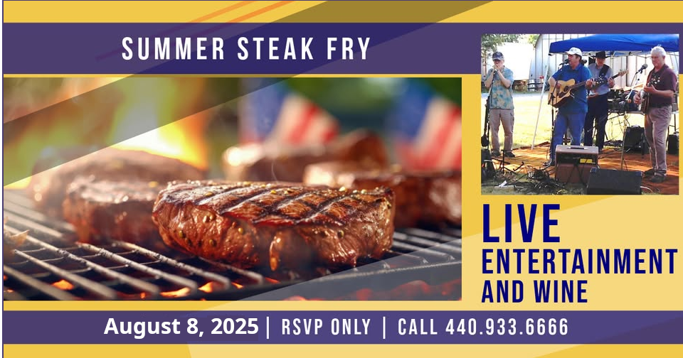 Collage image promoting the 2024 steak fry